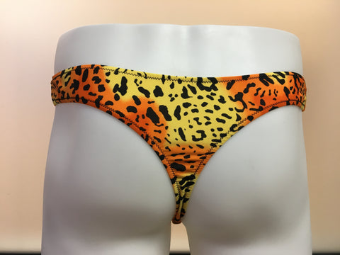 Fagioni Men's Assorted Animal Print Thong Underwear & Swimwear - Style 1326 - Lingerie & Hosiery - Sexessories Parksville