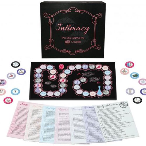 Board game displayed with all pieces