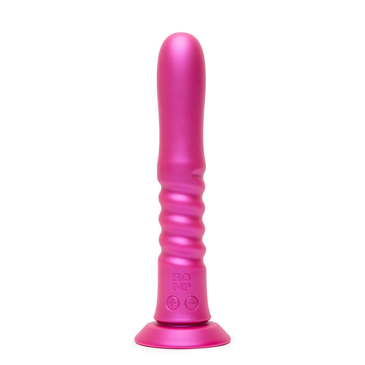 ROMP Jiggle Thrusting Vibrating Dong W/ Suction Cup