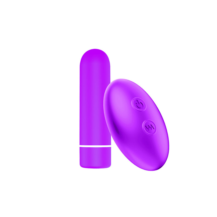 Purple Adore U Prya Remote Control Wearable Rechargeable Bullet