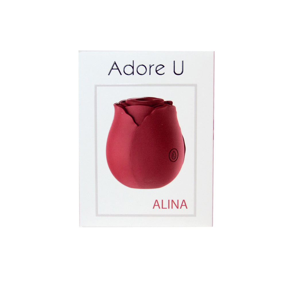 Alina Flower Clitoral Suction Vibrator in box