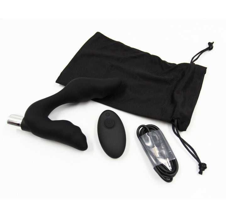 Adore U Hom Flared Prostate Vibrator W/ Remote Control accessories 