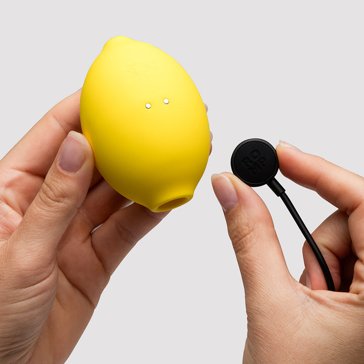Romp Lemon Crush Pleasure Air Clitoral Stimulator Magnetic Charging 