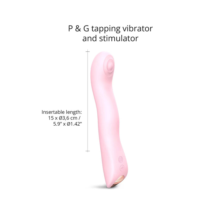 Swap 3 MOTORS G-Spot Flexible Vibrator W/ TAPPING