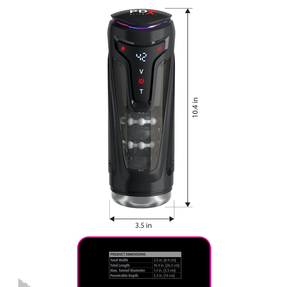 PDX Moto-Bator Pro Thrusting Masturbator