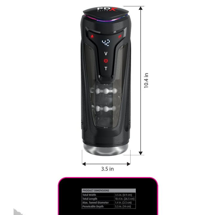 PDX Moto-Bator Pro Thrusting Masturbator