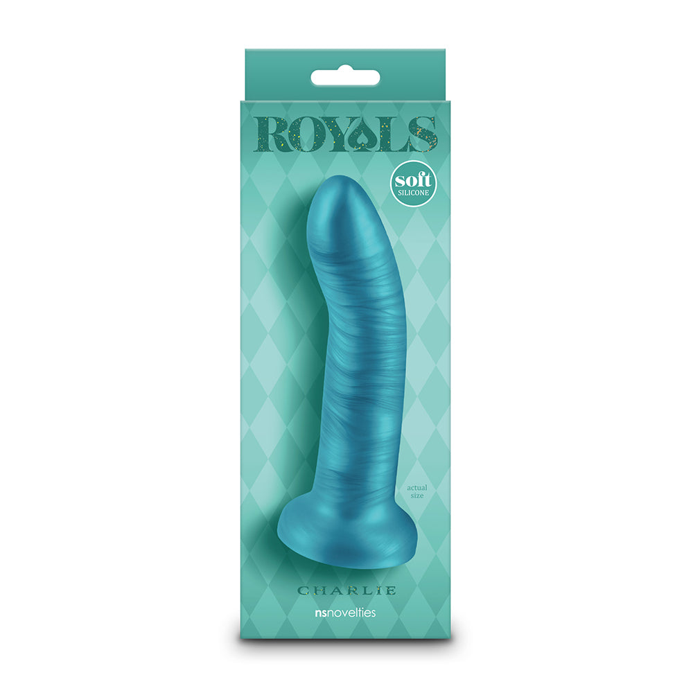 Charlie Soft Flexible Silicone 7 Inch Shimmer Dong