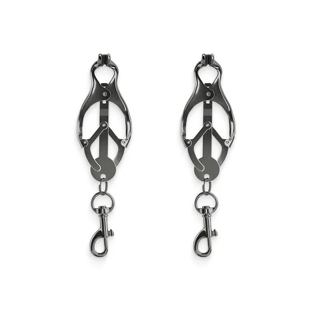 Bound Nipple Clamps - Style C3 Gunmetal - Nipple & Breast Stimulators - Sexessories Parksville