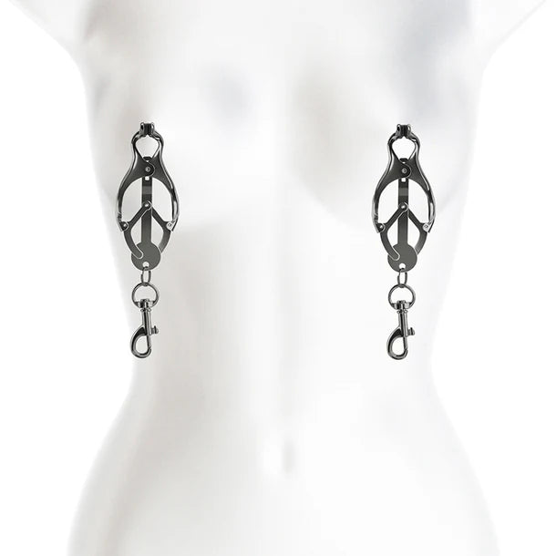 Bound Nipple Clamps - Style C3 Gunmetal