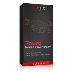 TOURO Erection Enhancer - Taurine POWER CREAM for Men by Orgie