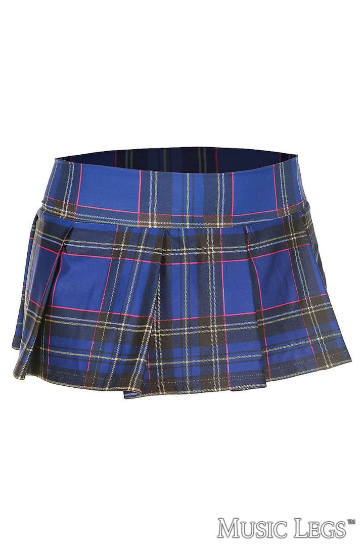 School Girl Skirt in Blue