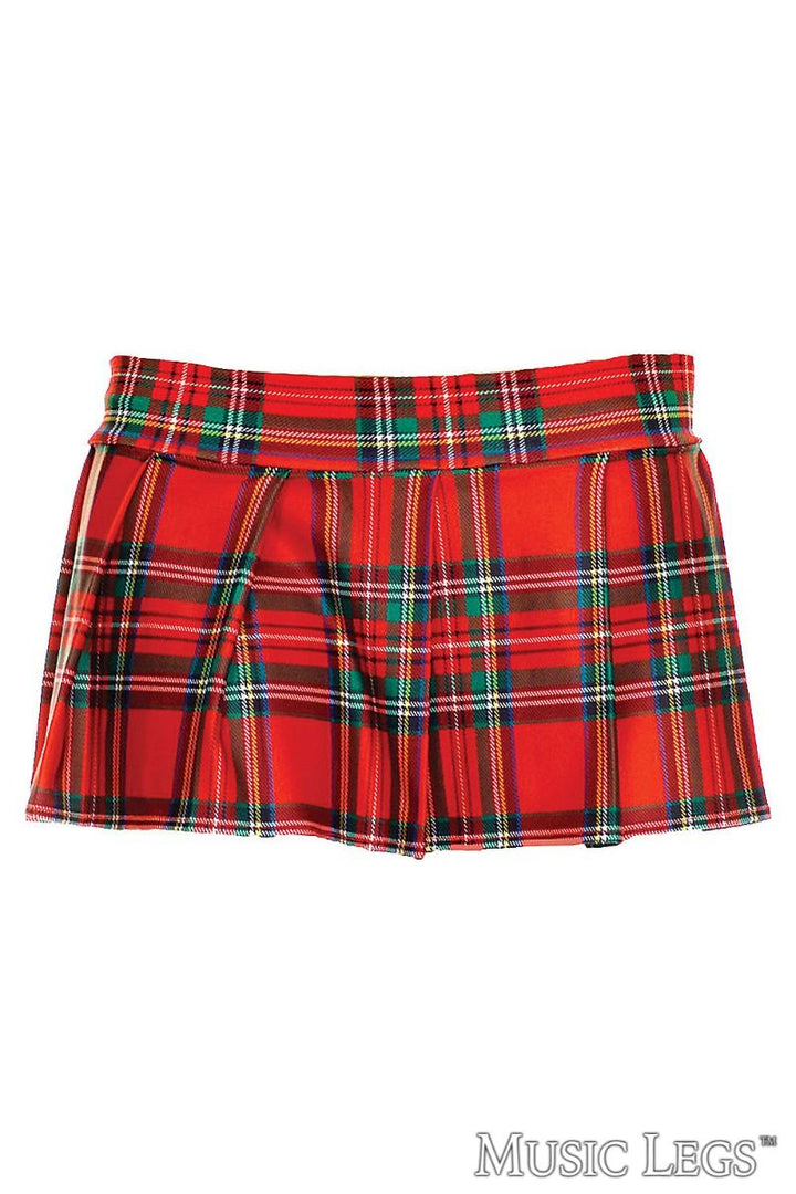School Girl Skirt in Red