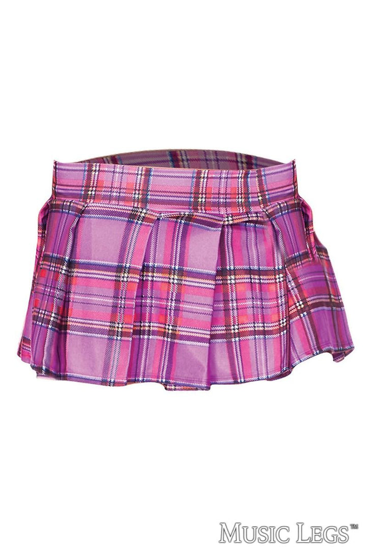 School Girl Skirt in Violet