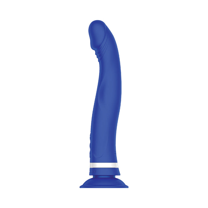 Quin Rechargeable Vibrating Dong w/ Removable Suciton Cup