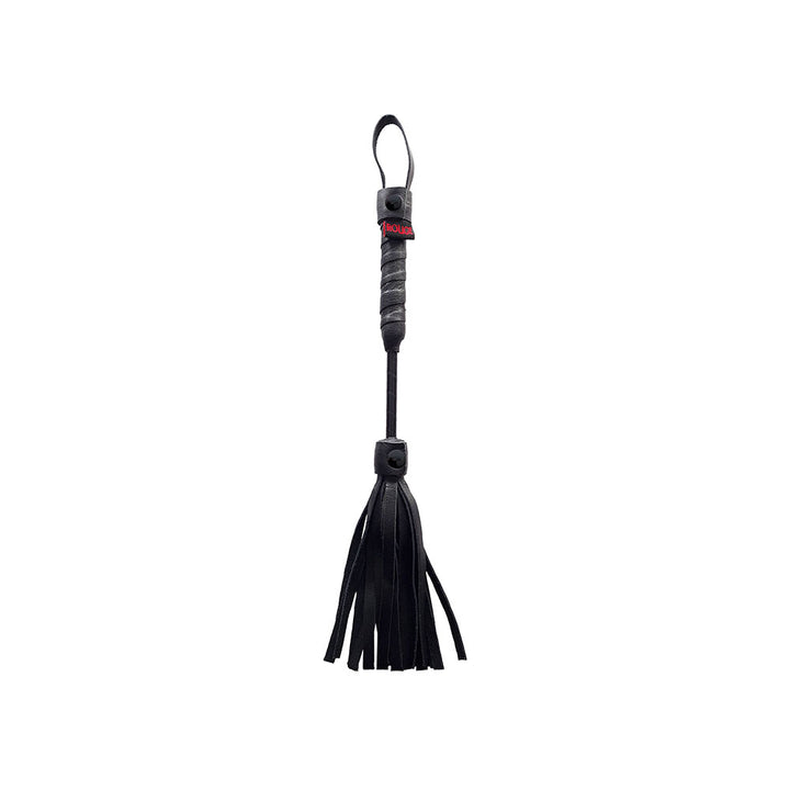 Rouge Mini Flogger - Vegan Leather - In Black