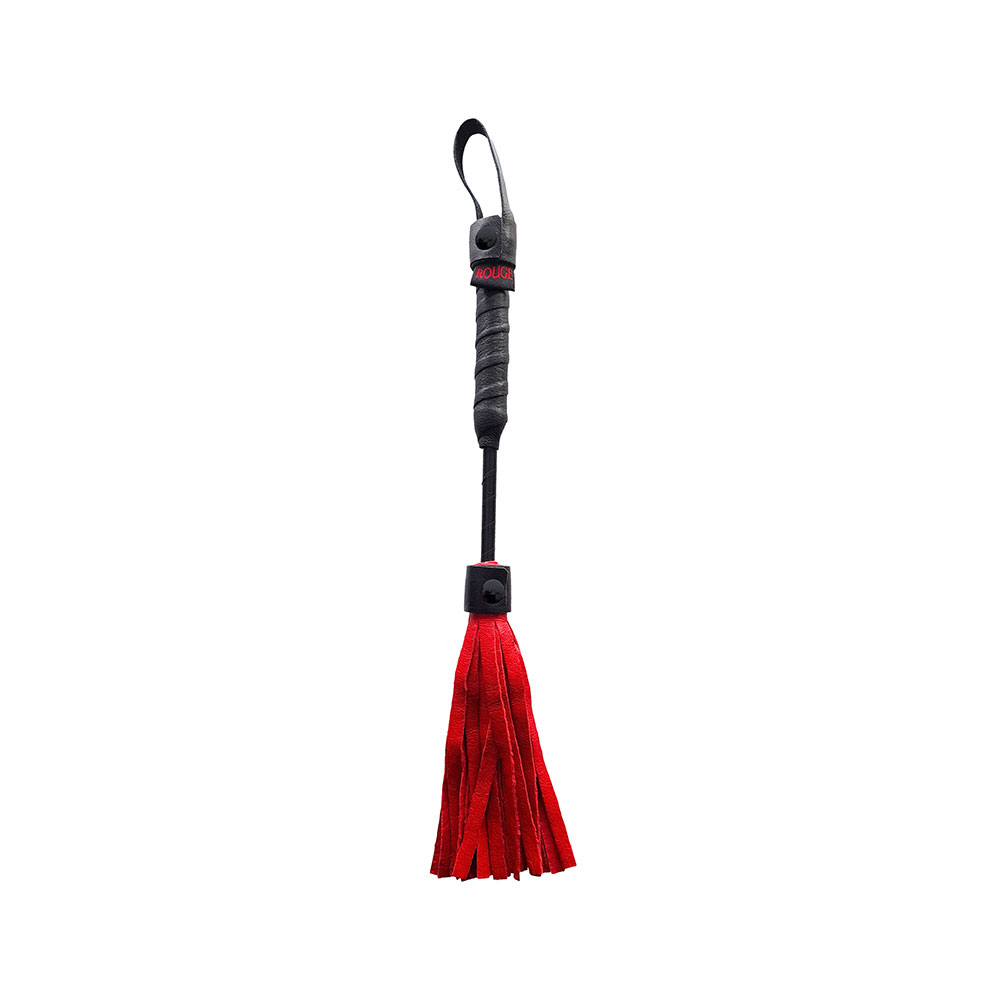 Rouge Mini Flogger - Vegan Leather - In Red