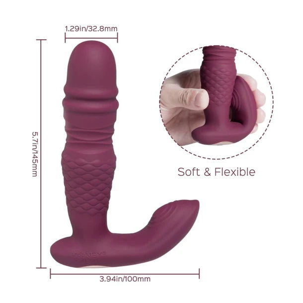 "Ryder" Thrusting Dual Stimulator