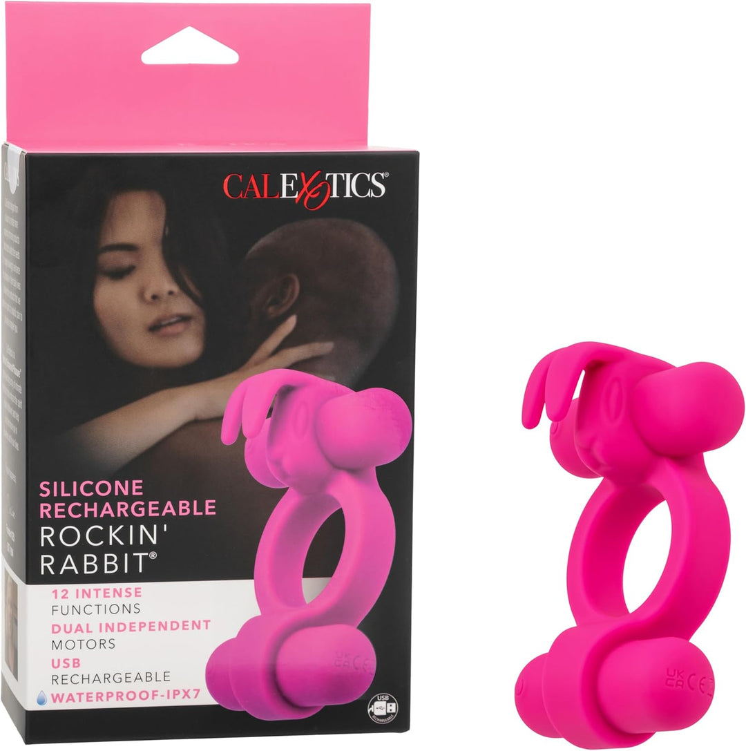 Rockin' Rabbit Dual Motor Rechargeable Ring with Box