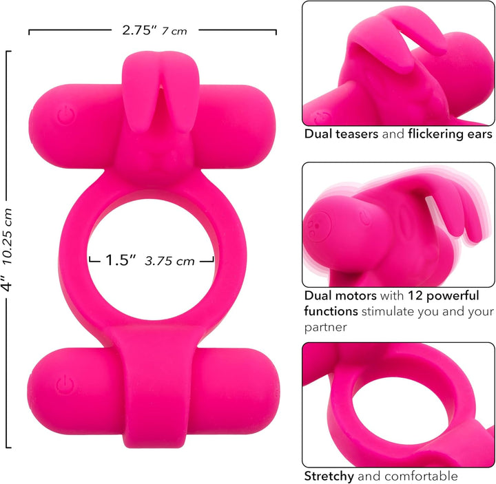 Rockin' Rabbit Dual Motor Rechargeable Ring Specifications