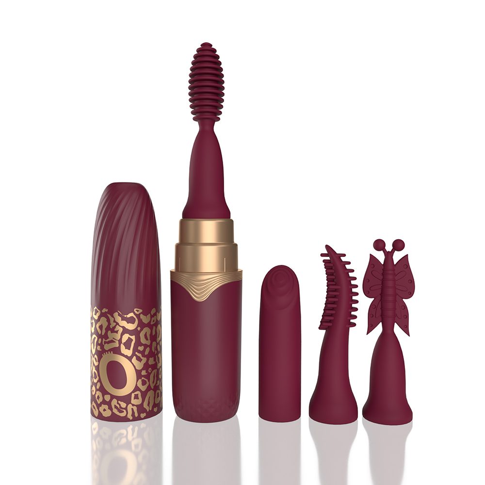 Screaming O Premium Lipstick Vibe W/ 4 Interchangeable Tips out of box