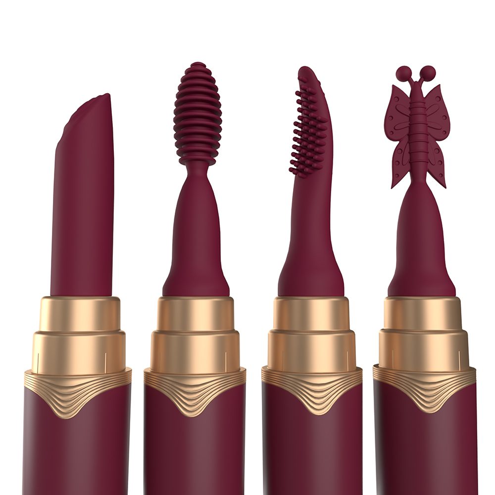 Screaming O Premium Lipstick Vibe W/ 4 Interchangeable Tips on Display