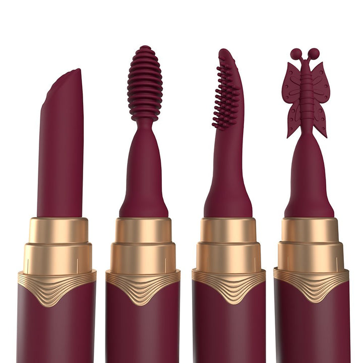 Screaming O Premium Lipstick Vibe W/ 4 Interchangeable Tips on Display