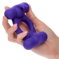 Triple Orgasm Enhancer Rechargeable Ring In Hand