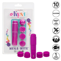 Kyst Mega-Mite Rocket Style Clitoral Vibrator in Pink Details