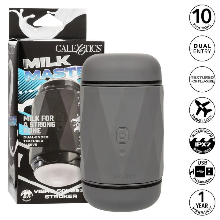 Milk Master™ Vibro Squeeze specifications. 