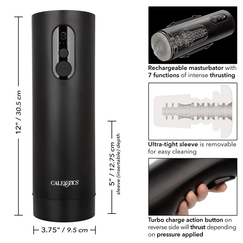 Bionic™ Thrusting Masturbator specifications