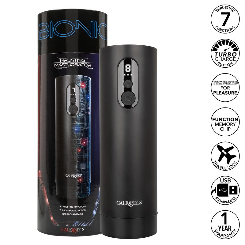 Bionic™ Thrusting Masturbator features