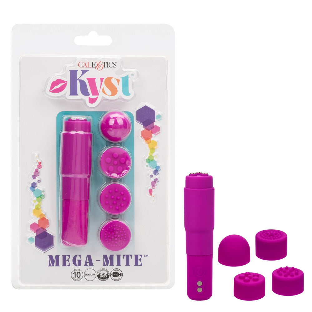 Kyst Mega-Mite Rocket Style Clitoral Vibrator in Pink with Package