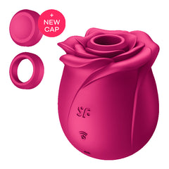 Satisfyer Pro 2 Classic Blossom Vibrator New Cap Close Up