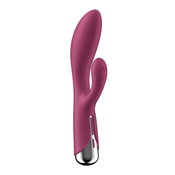 Satisfyer Spinning RABBIT - Waterproof Rotating Vibrator Red Option Out of Box