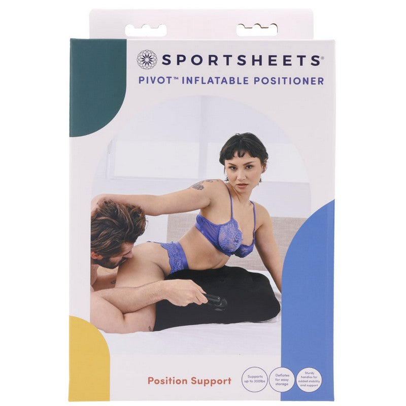 Sportsheets Pivot Inflatable Positioner Pillow- Position Support Cushion