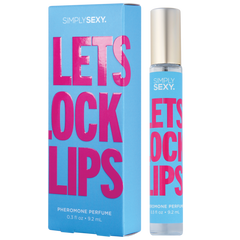 Let's Lock Lips Pheromone Perfume Spray - 9.2ml bottle and box.
