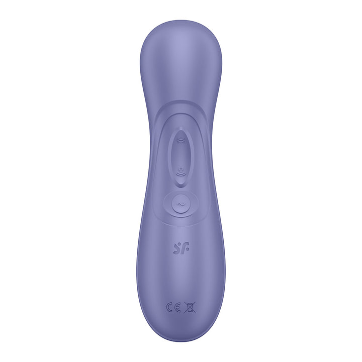 Satisfyer Pro 2 Gen 3 Double Air Pulse & Pressure Waves Vibrator & New APP Connect Top view