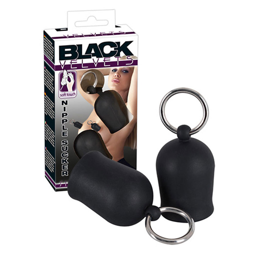 Black Velvets Silicone Nipple Suckers