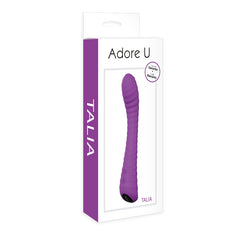 Talia Flexi Ribbed G-Spot Rechargeable Vibrator