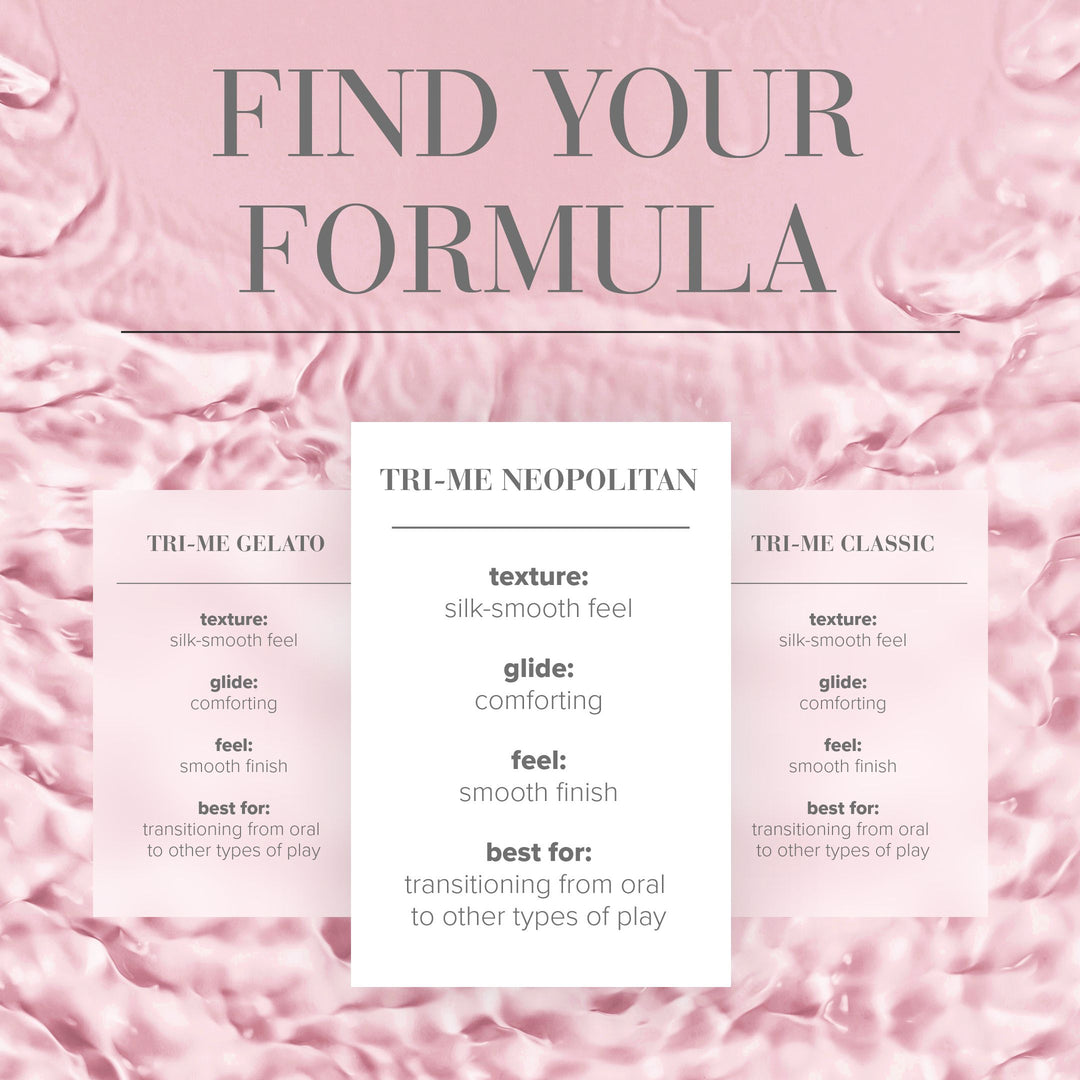 JO Neapolitan FLAVOURS Lubricants 1oz - Formula Information
