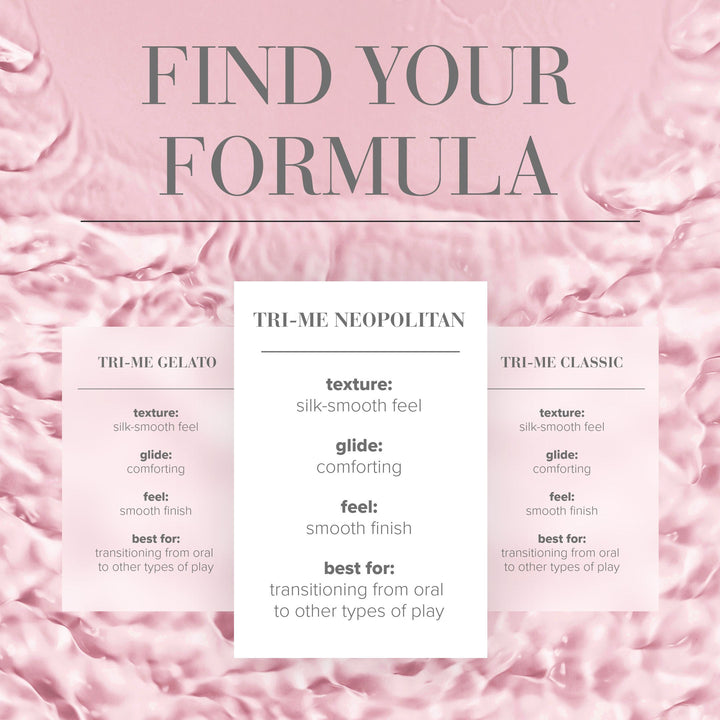 JO Neapolitan FLAVOURS Lubricants 1oz - Formula Information