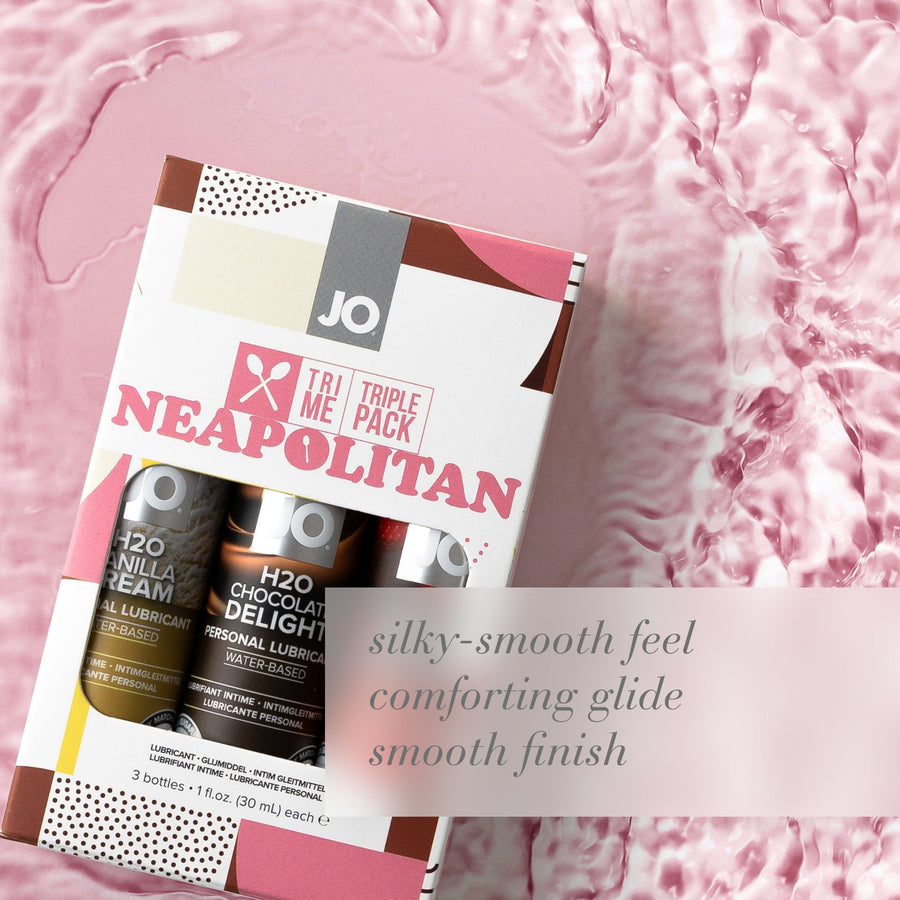 JO Neapolitan FLAVOURS Lubricant 1z - Silky Smooth