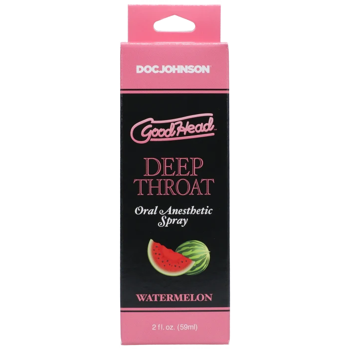Deep throat spray watermelon box