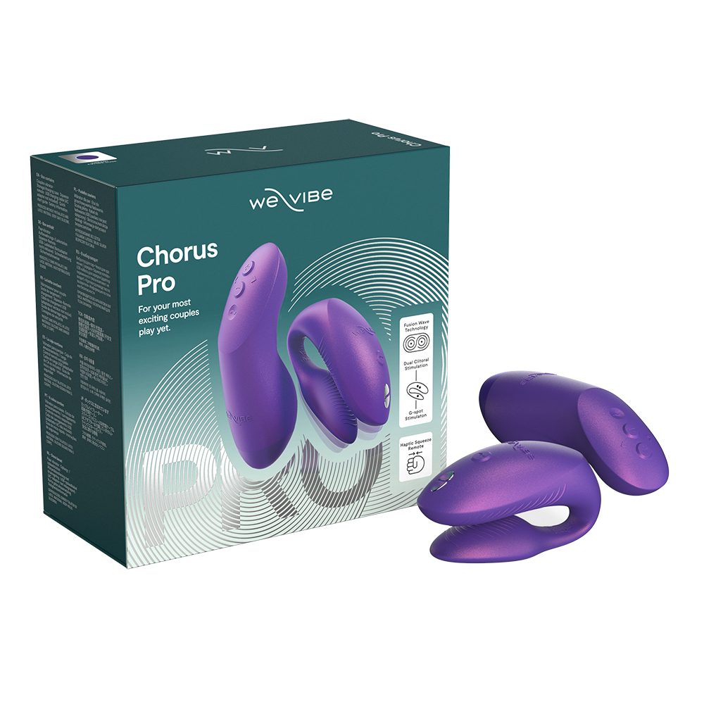 We-Vibe Chorus PRO App & Remote Controlled Couples Vibrator Purple Version