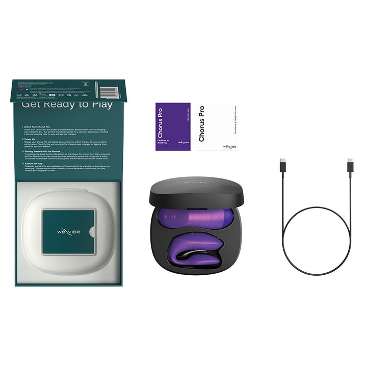 We-Vibe Chorus PRO App & Remote Controlled Couples Vibrator Box Opening