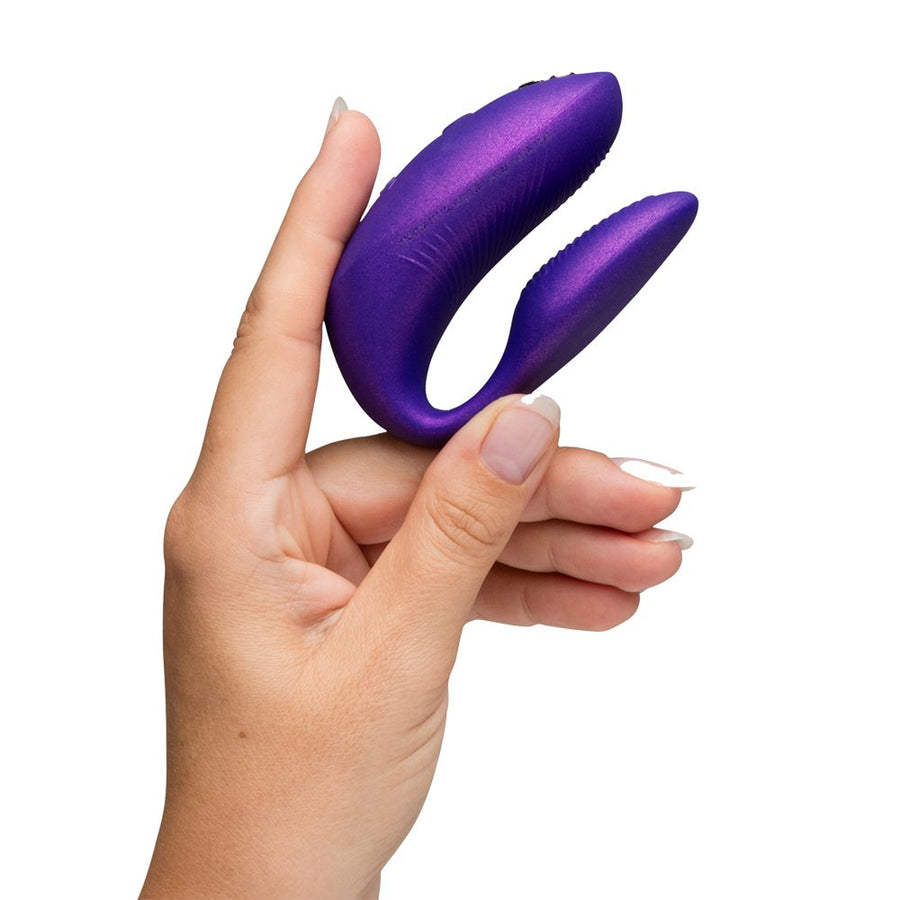 We-Vibe Chorus PRO App & Remote Controlled Couples Vibrator in Hand