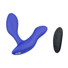 We-Vibe Vector + Prostate & Perineum Stimulator in Blue with Remote