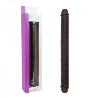 black14" double ended dong displayed with box