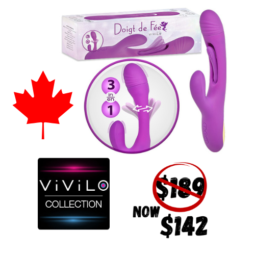 Touch of MAGIC Rabbit  - Doigt de Fée - 3-In-1 Stimulator