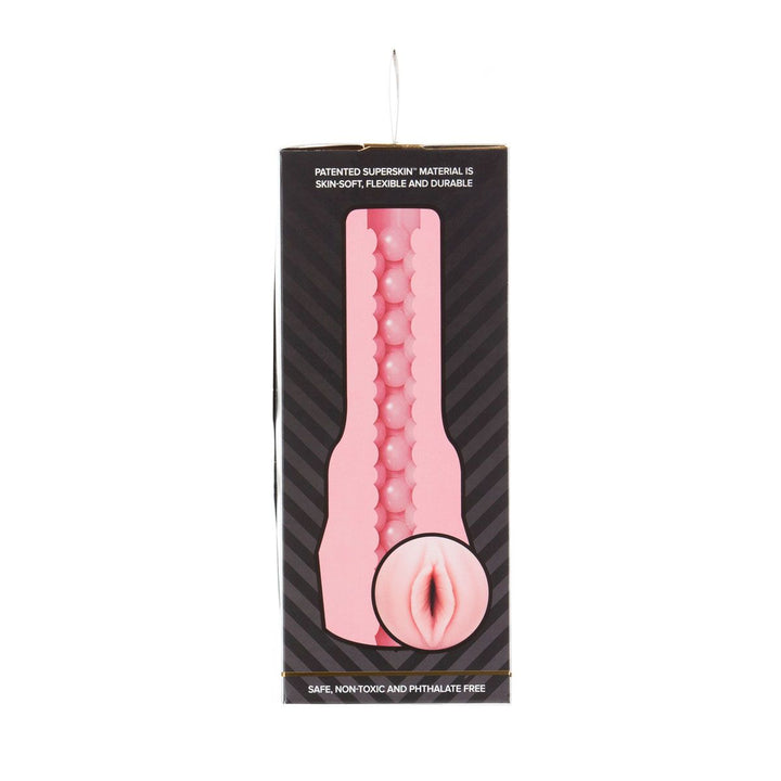 Fleshlight GO Stamina Training Unit Travel Size side of packaging. 